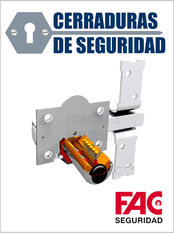 FAC - Cerrojo FAC 946 RP/80 UVE con sistema R anti-bumping
