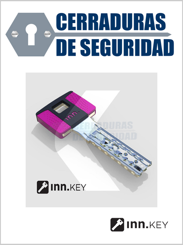 Bombín Cilindro Alta Seguridad INN SMART Doble Embrague - Cerradura Plus